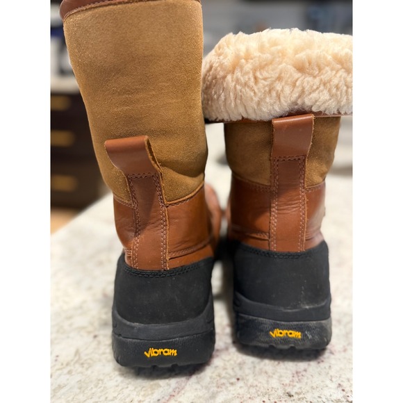 UGG Butte Mens Waterproof Winter Boots Chestnut Leather Vibram Snow Boots 5521 main image 4